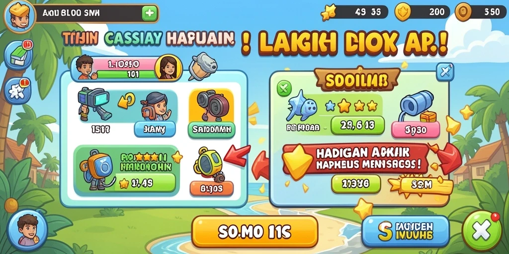 dmd686 - Karakter yang dapat dikostumisasi dengan banyak pilihan menarik.